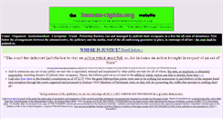 Desktop Screenshot of crookjudges.human-rights.org