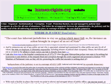 Tablet Screenshot of human-rights.org