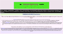 Desktop Screenshot of justice-uk.human-rights.org
