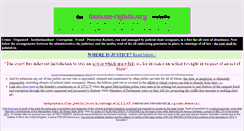 Desktop Screenshot of central.human-rights.org